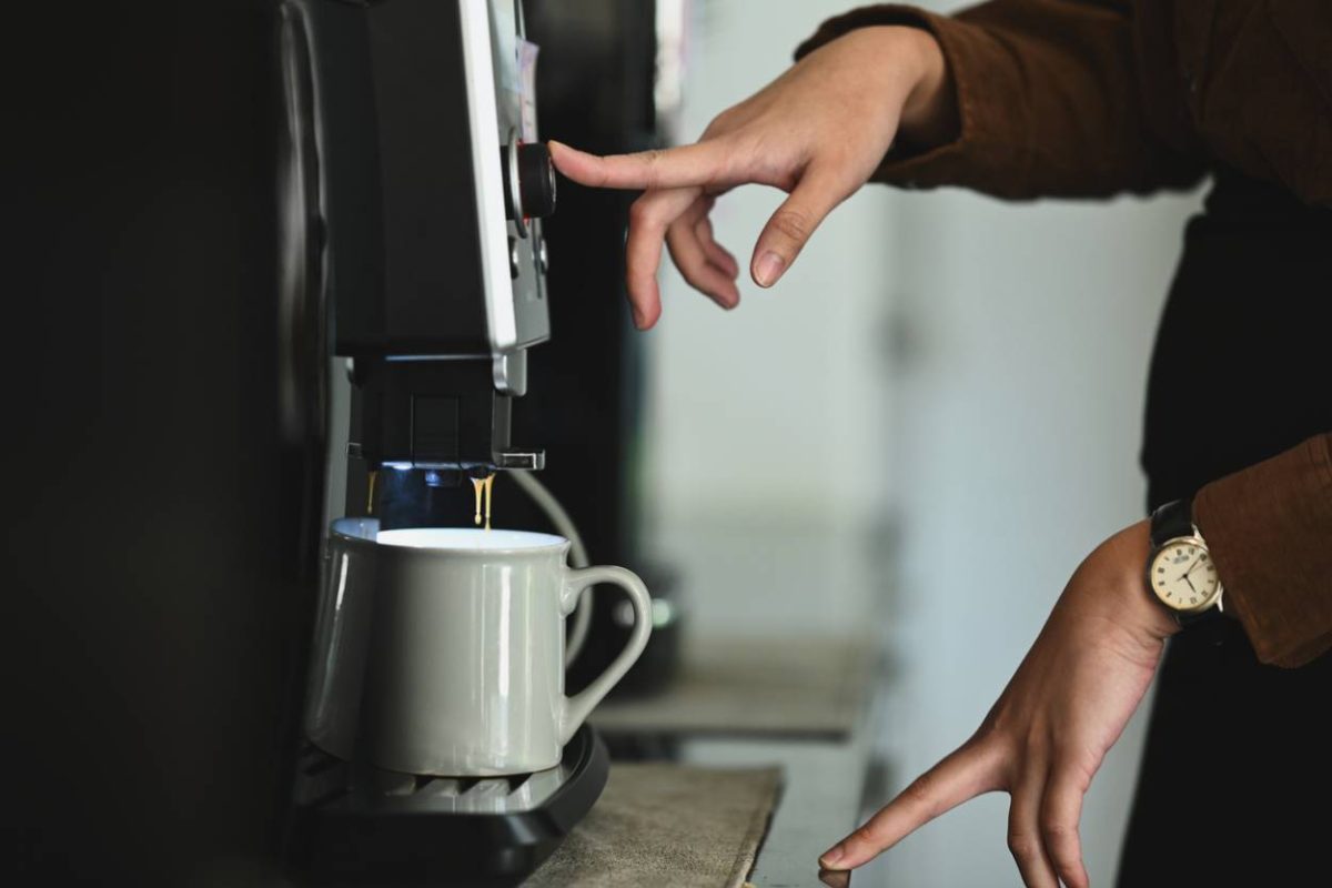 machine à café bureau