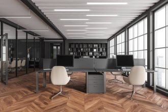 Mobilier de bureau moderne favorisant le confort et la productivité